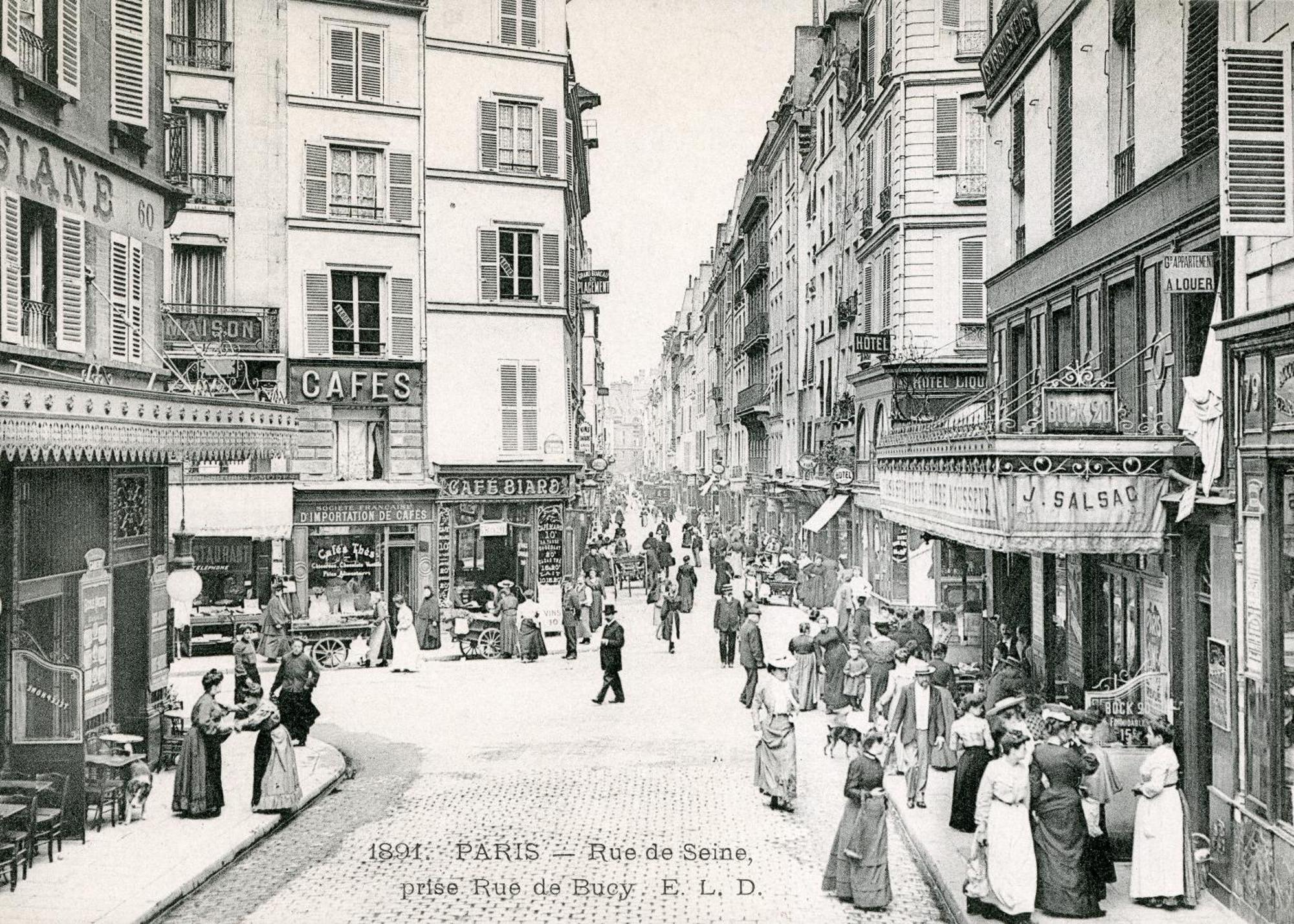 Hotel La Louisiane Paris Eksteriør bilde